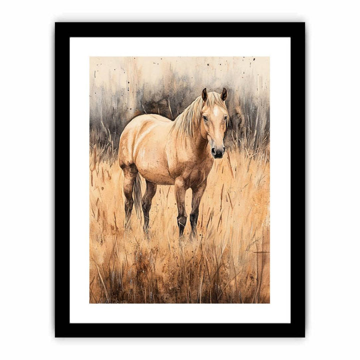 Moonlit Gallop  Art Print