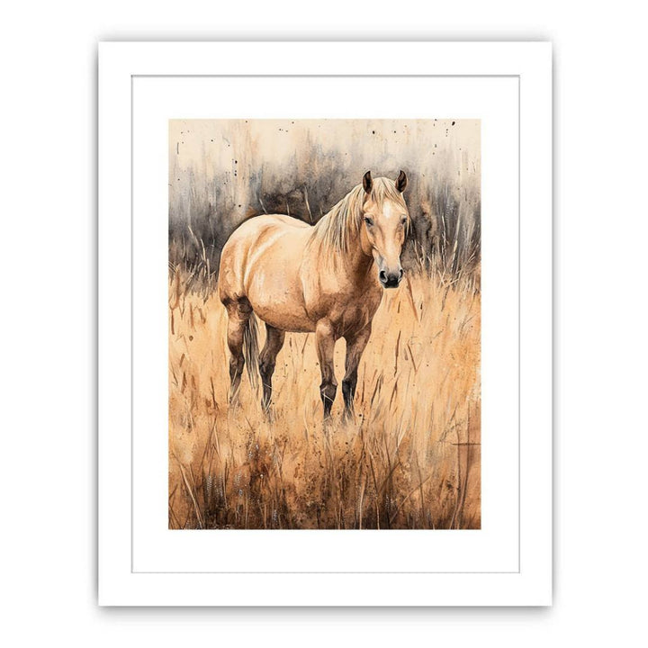 Moonlit Gallop Streched canvas