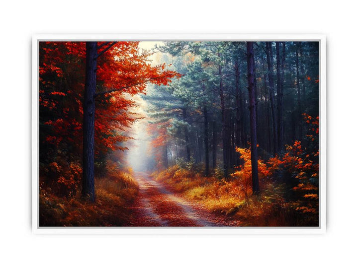 Autumn Forest Framed Print