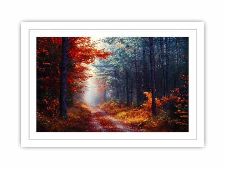 Autumn Forest Streched canvas