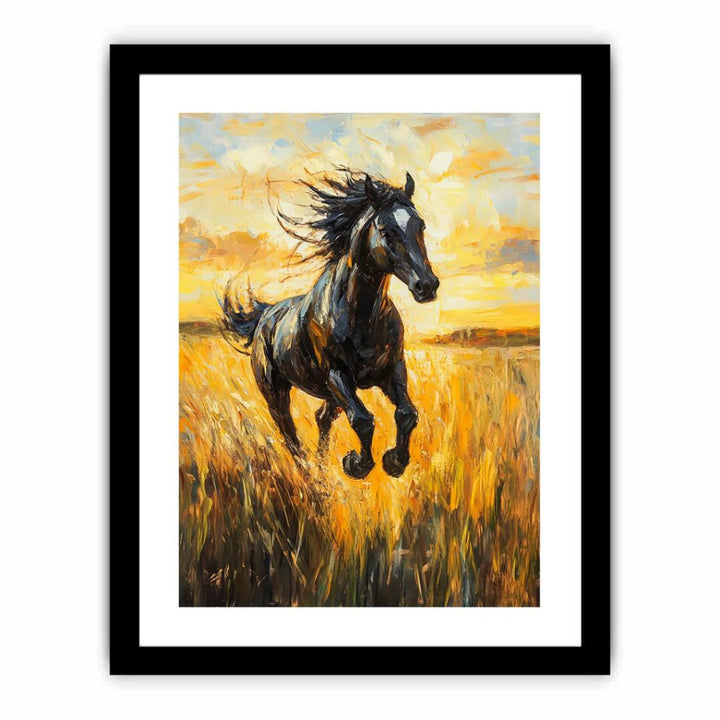 Celestial Stride  Art Print