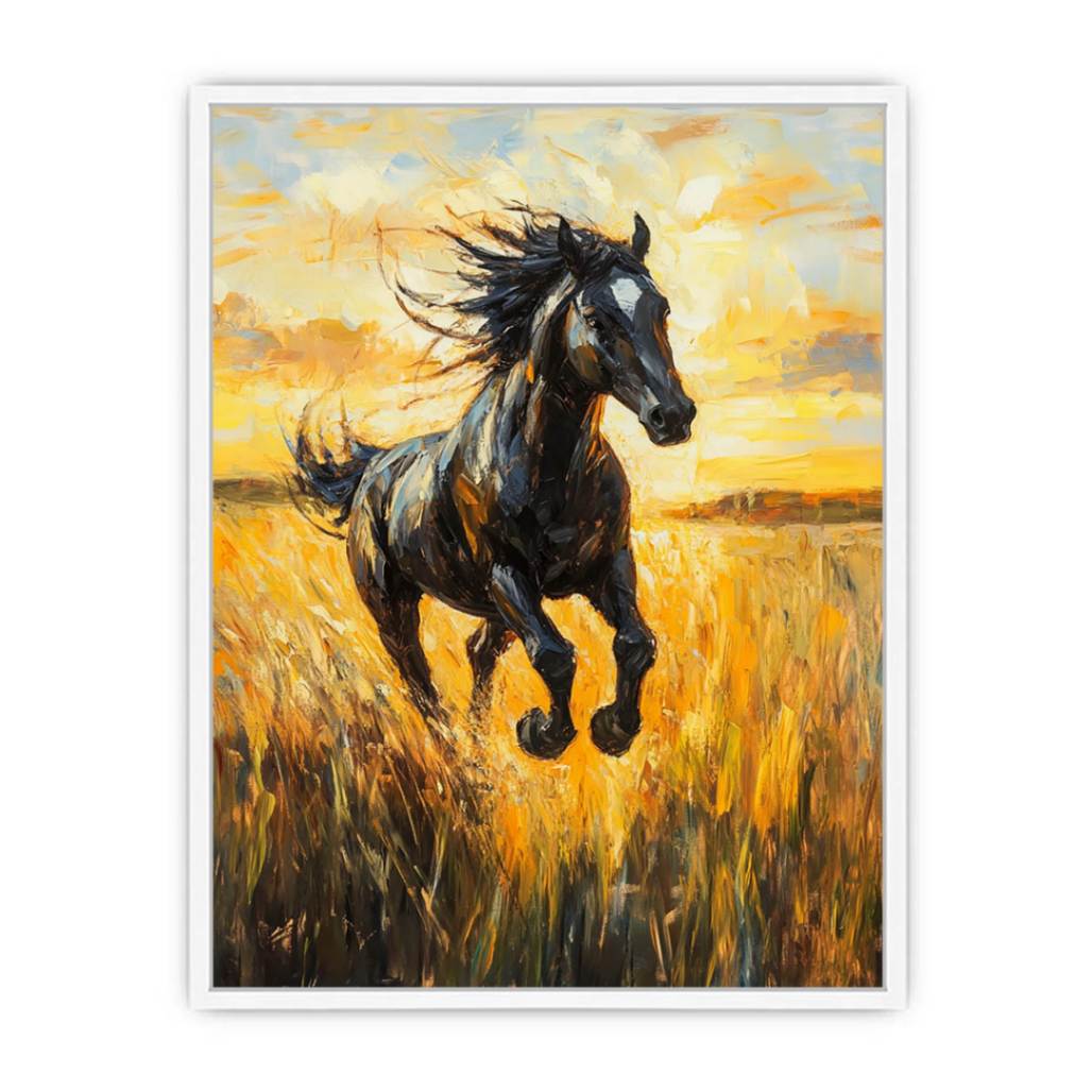 Celestial Stride Framed Print