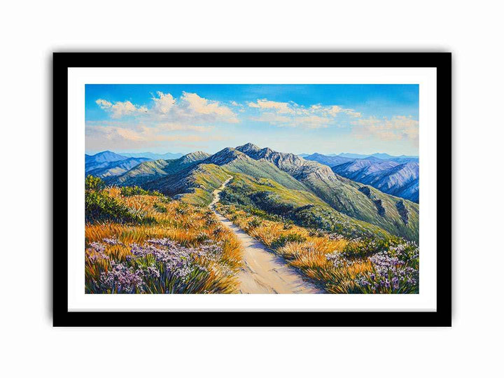 Mount Feathertop  Art Print