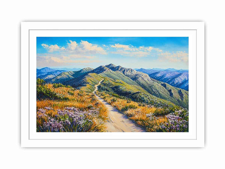 Mount Feathertop Streched canvas