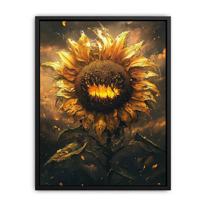 Golden Sunflower  Painting