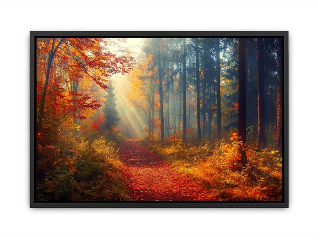 Autumn Forest Trees  Painting