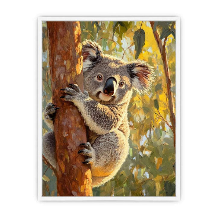 Dewdrop Hugger Framed Print