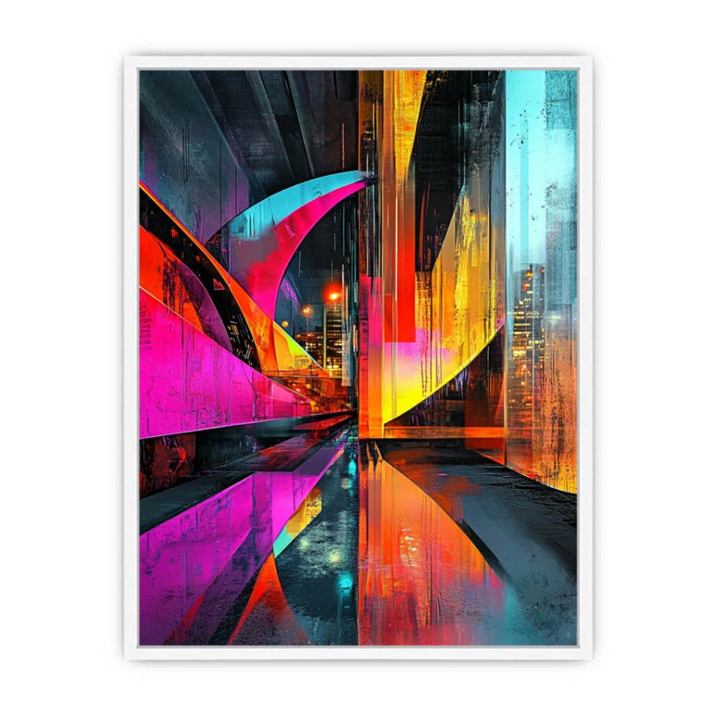 Graffiti Blend Framed Print
