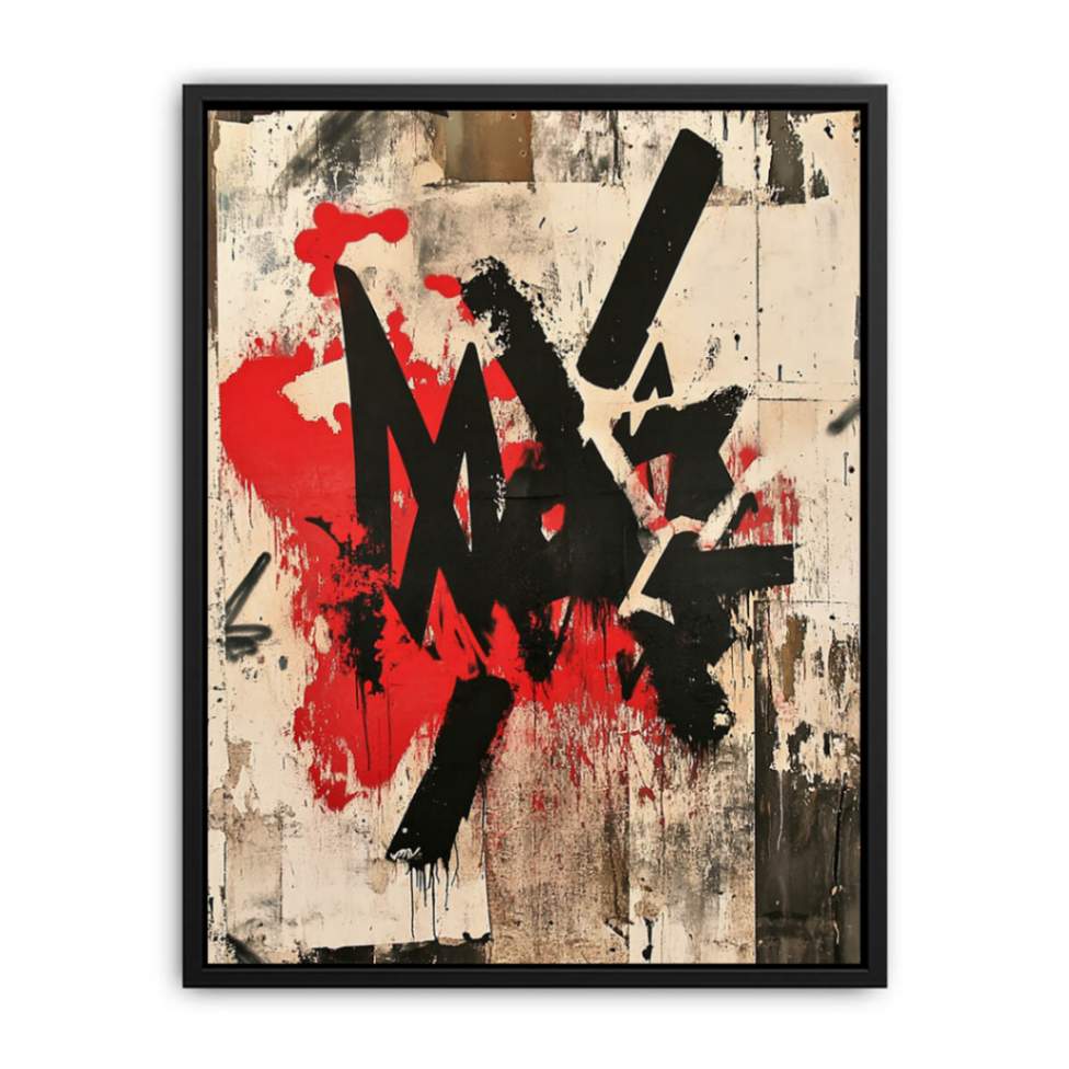 Rebellious Graffiti  Painting