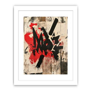 Rebellious Graffiti Streched canvas