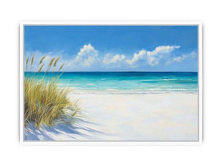 Serene Breach Framed Print