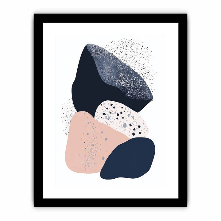 Pastel Stones  Art Print