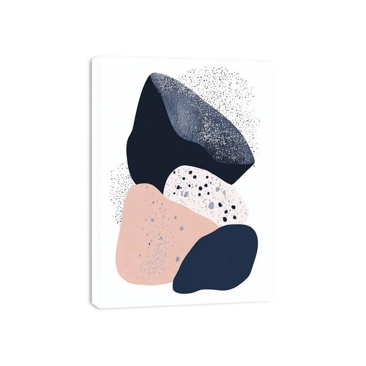 Pastel Stones Canvas Print