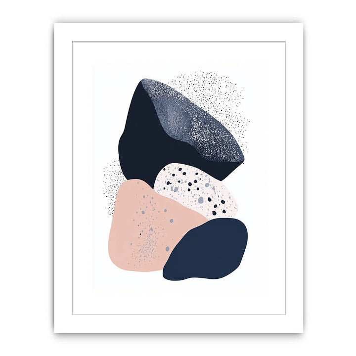 Pastel Stones Streched canvas
