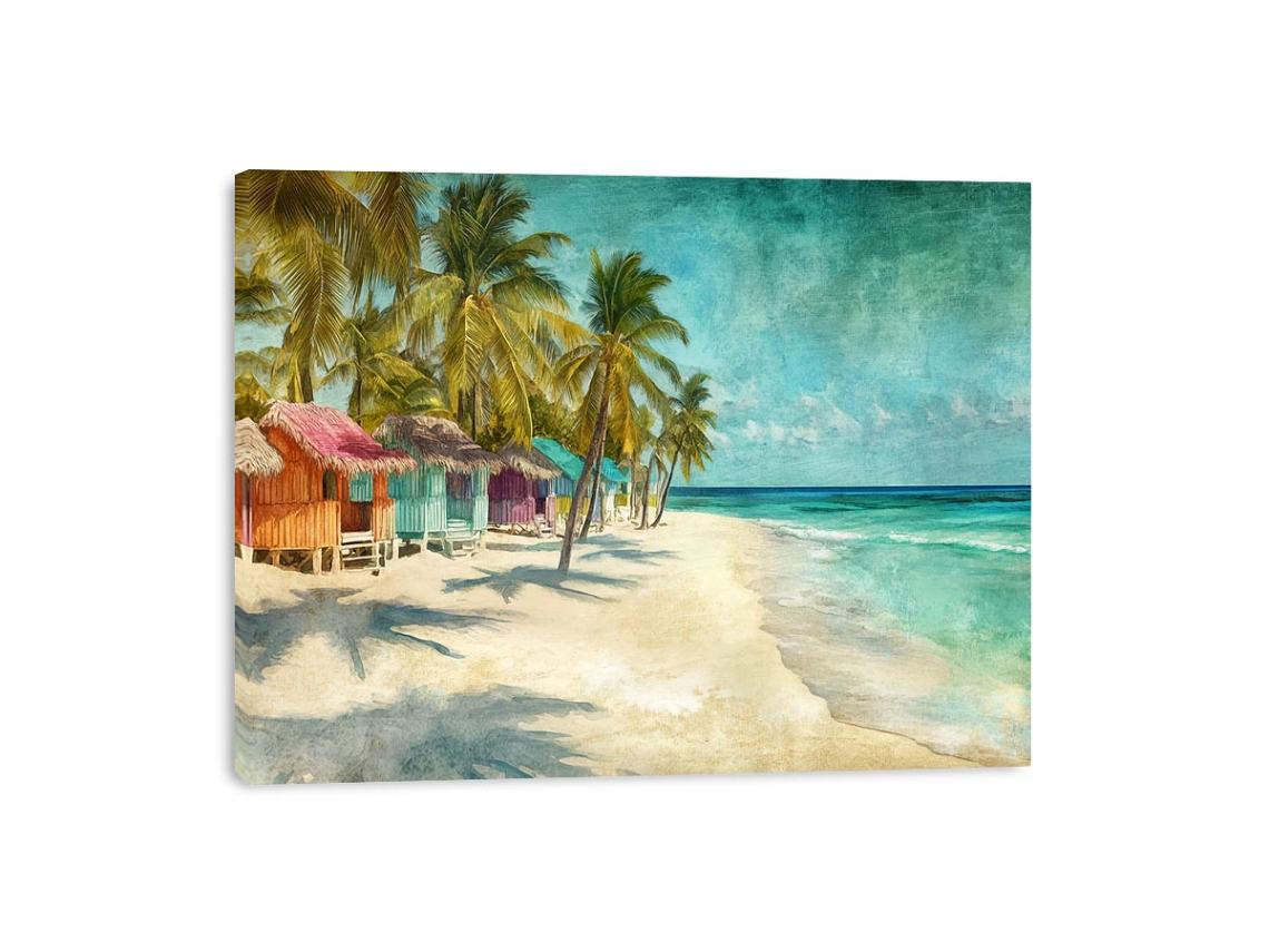 Palm Haven Canvas Print