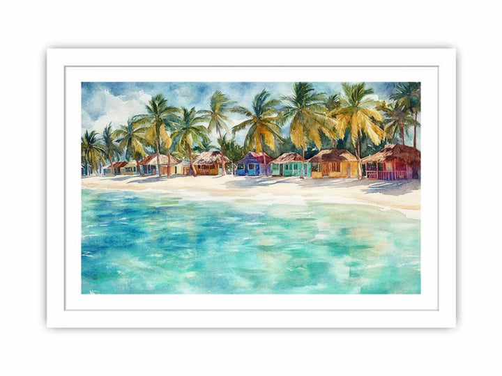 Seaside Retreat Streched canvas