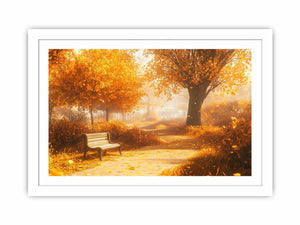 Amber Horizons Streched canvas