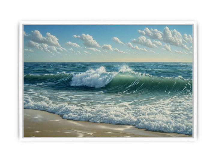 Coastal Serenity Framed Print