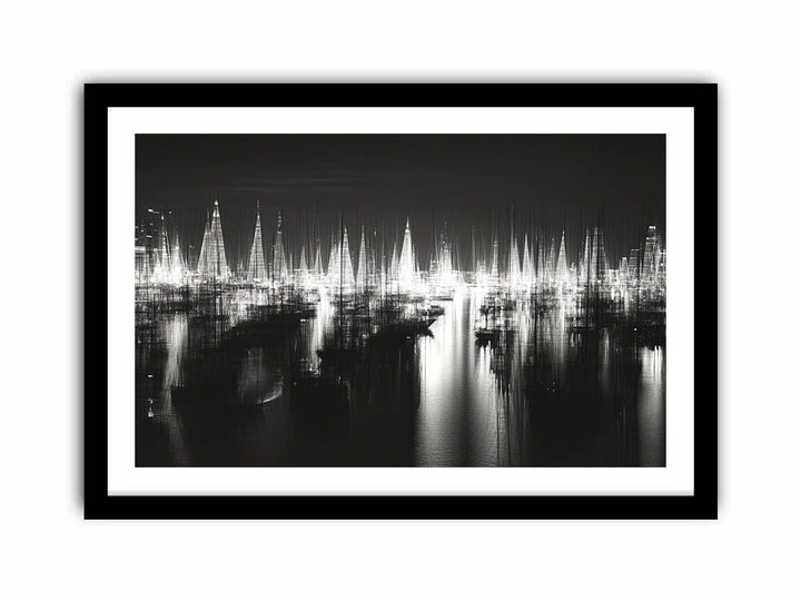 Sailboats Serenity  Art Print