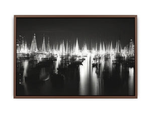 Sailboats Serenity  Poster