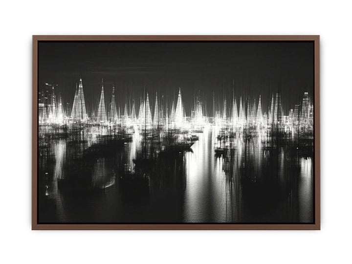 Sailboats Serenity  Poster