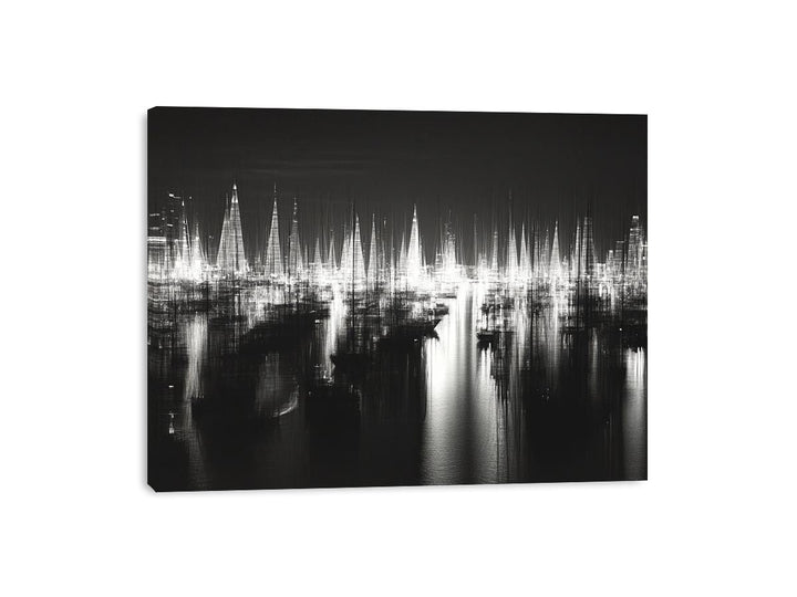 Sailboats Serenity Canvas Print