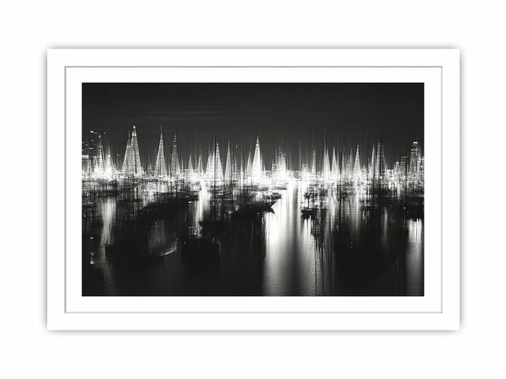 Sailboats Serenity Streched canvas