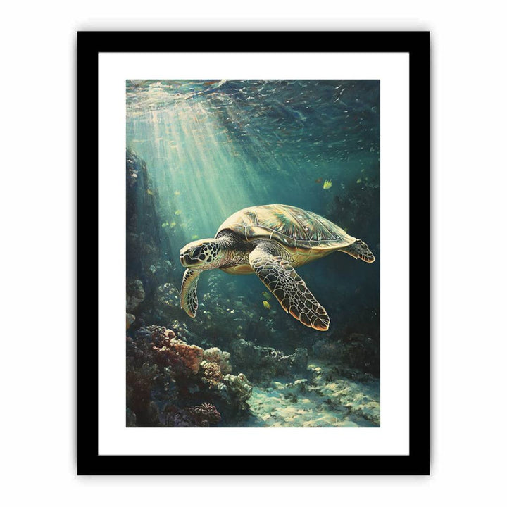 Beneath The Waves  Art Print