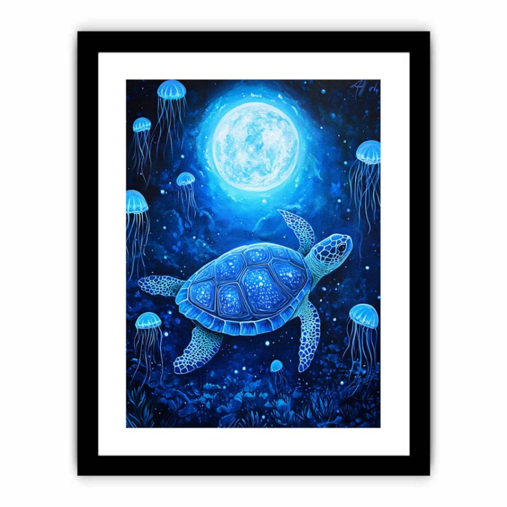 Turtle’s Embrace  Art Print