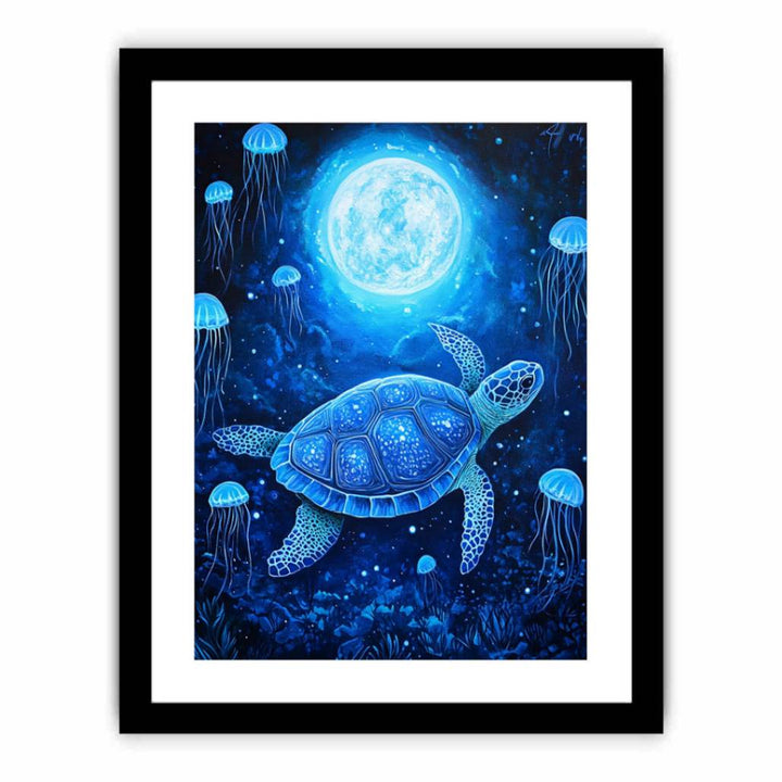 Turtle’s Embrace  Art Print