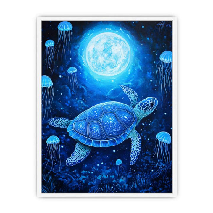 Turtle’s Embrace Framed Print