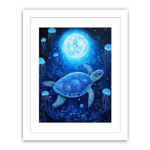 Turtle’s Embrace Streched canvas