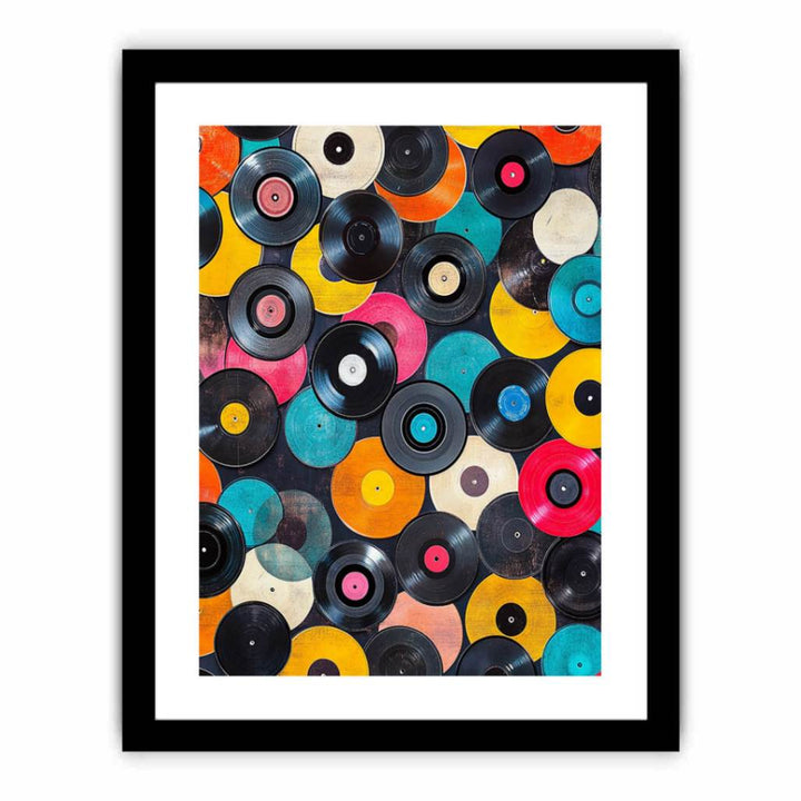 Records  Art Print