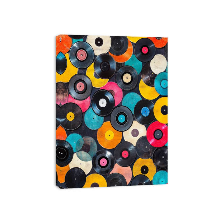 Records Canvas Print