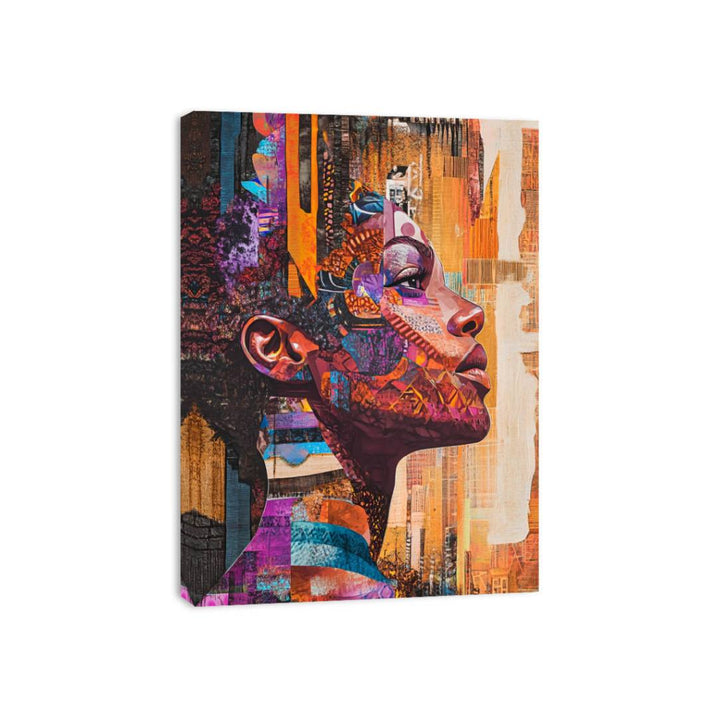 Vivid Rebel Canvas Print
