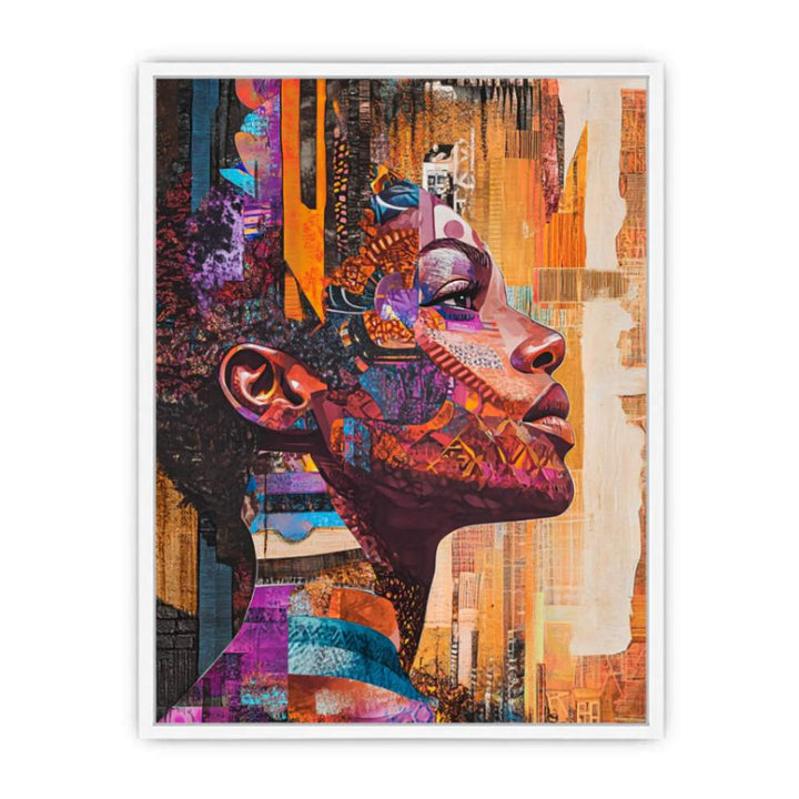 Vivid Rebel Framed Print