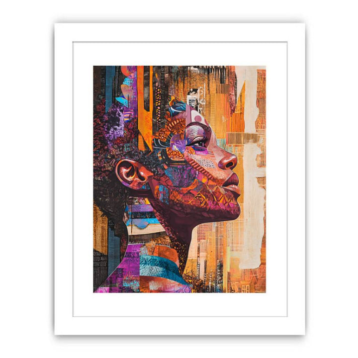 Vivid Rebel Streched canvas