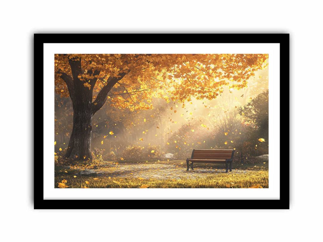 Fall's Radiance  Art Print