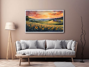 Sunflower Sunset 