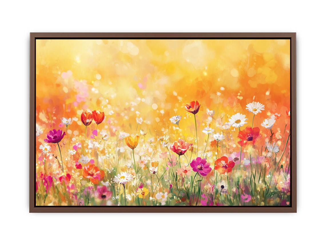 Sunlit Meadows  Poster