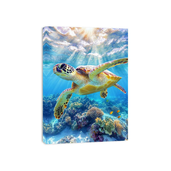 Coral Cruiser Canvas Print