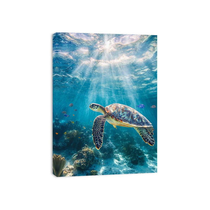 Eternal Swimmer Canvas Print