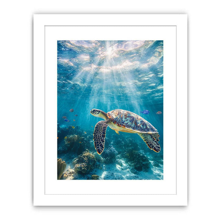 Eternal Swimmer Streched canvas
