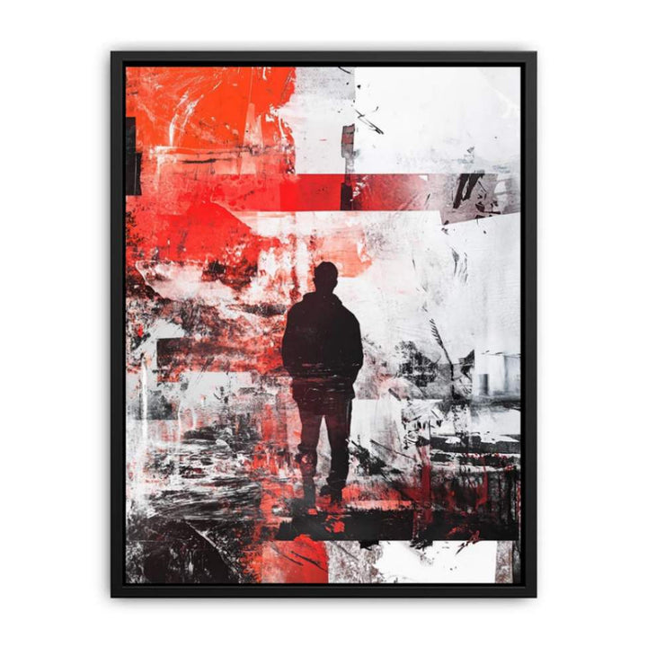 Man Modern Graffiti  Painting