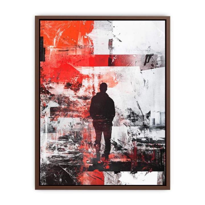 Man Modern Graffiti  Poster