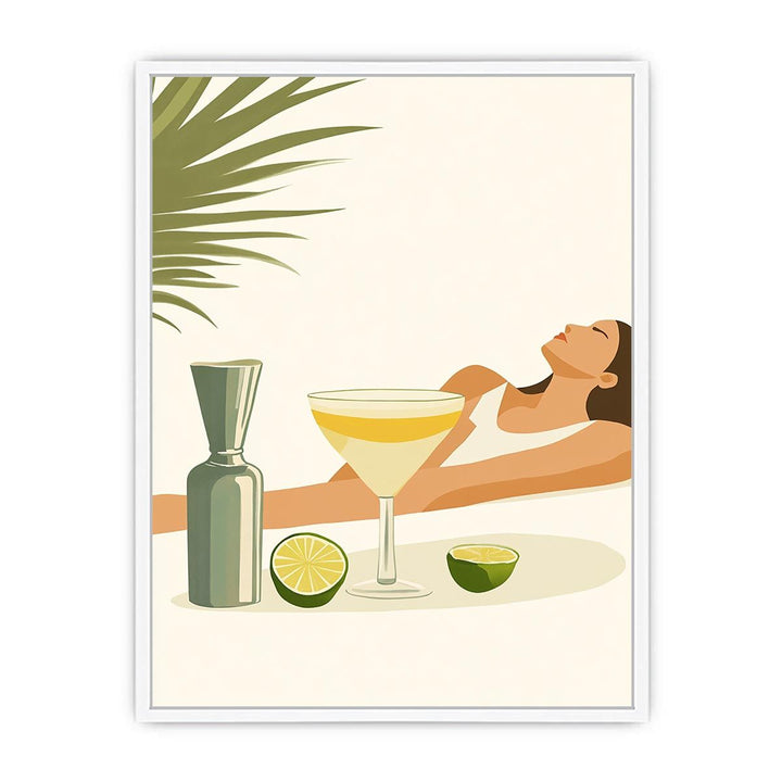 Lush Lemon Bliss Framed Print