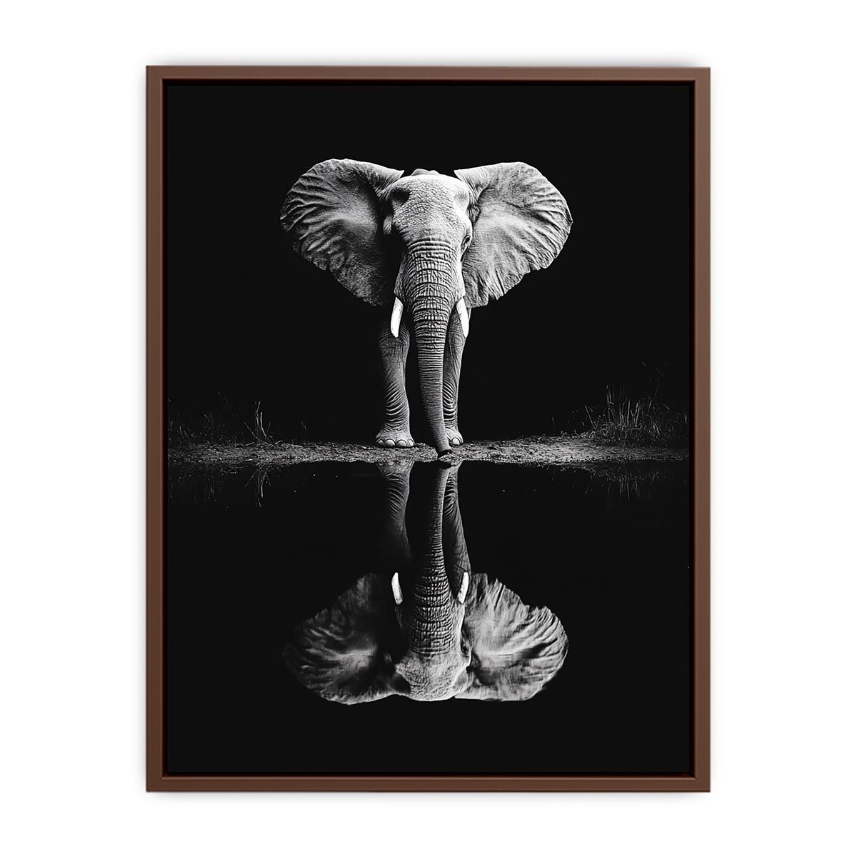 Elephant’s Reflection  Poster