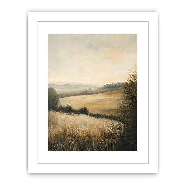 Countryside Serenity Streched canvas