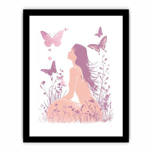 Eternal Butterflies  Art Print
