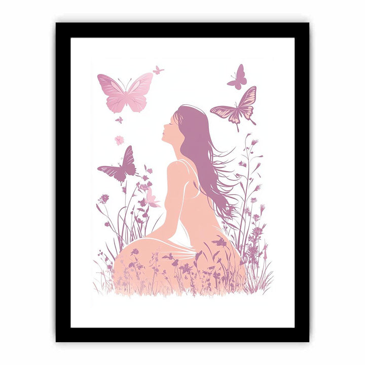 Eternal Butterflies  Art Print